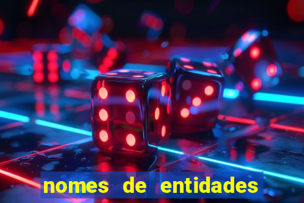 nomes de entidades do mal